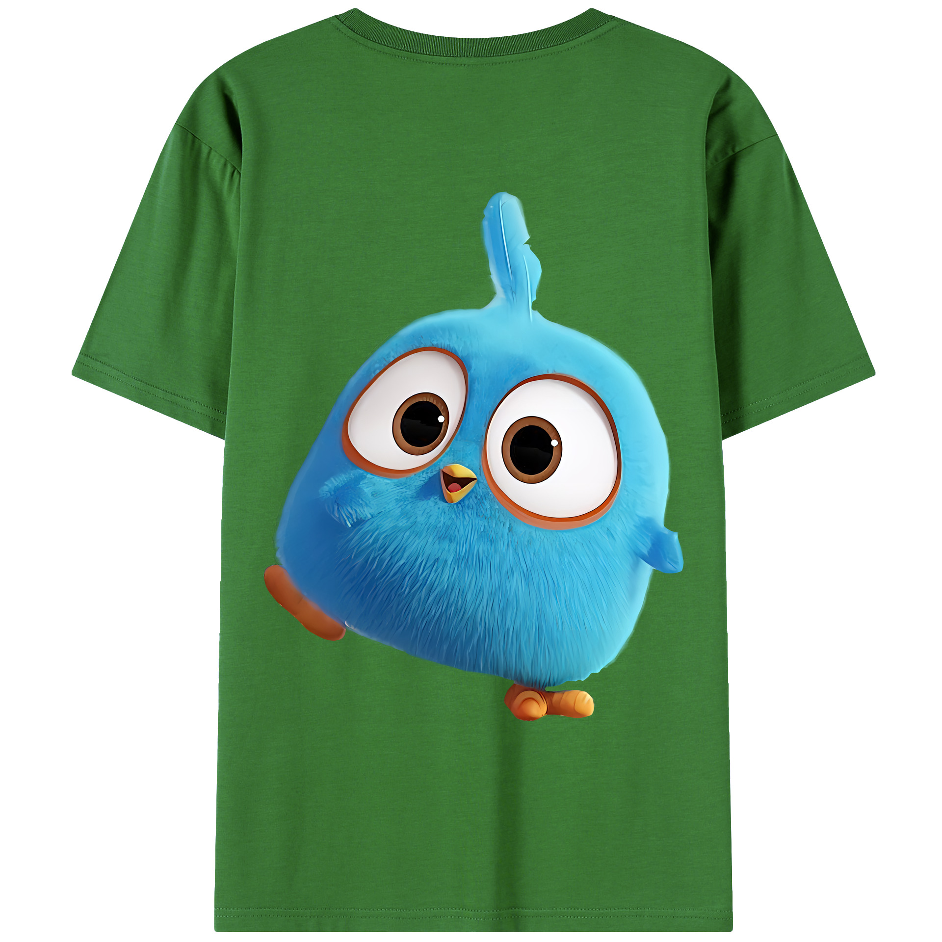 （画像用） Angry Birds アングリーバード レディース半袖Tシャツ(バックプリント)